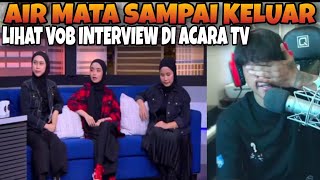 Download Lagu AIR MATA SAMPAI KELUAR Lihat Vob Di Interview Sama... MP3 Gratis