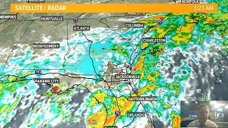 Live Radar: Severe weather across the First Coast