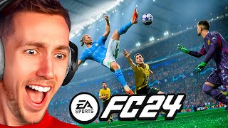MINIMINTER REACTS TO EA SPORTS FC 24 | Official Gameplay Trailer