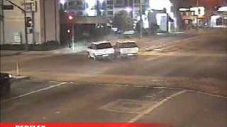Redflex Traffic Systems - Red light runner hits building