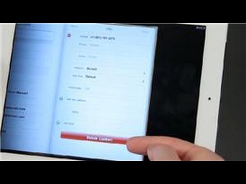 iPad Tips : How to Remove Mail Contact From iPad App iPad Tips : How to Remove Mail Contact From iPad App