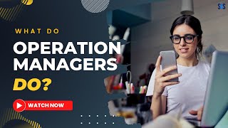 What Do Operations Managers Do? | Operations Managers