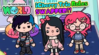 iCherry Trio Roles SWAPPED?! - Toca Life World