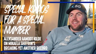 Aleksander Aamodt KILDE talks about Mikaela SHIFFRIN "Special Number" | FIS Alpine