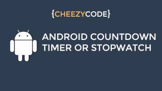 Android Countdown Timer Tutorial | Android Handler Timer With Examples - #10
