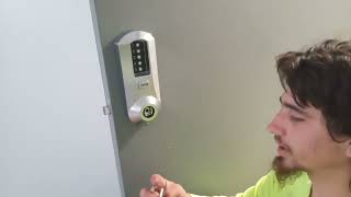 Kaba Simplex Handle Installation