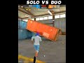 solo vs duo in lone wolf 😱 free fire 🥴#shorts #youtubeshorts #totalgameing #freefire