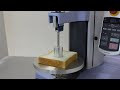 Evaluation of Bread by Compression Test according to AACC test methods with Shimadzu EZ-Test