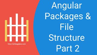 04 - Angular Packages & File Structure - Part 2