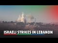 Smoke rises from Lebanon as Israeli strikes continue | ABS-CBN News