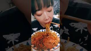 ASMR MUKBANG/CHAINA GIRL EATING SHOW🥵😋Spicy food#42