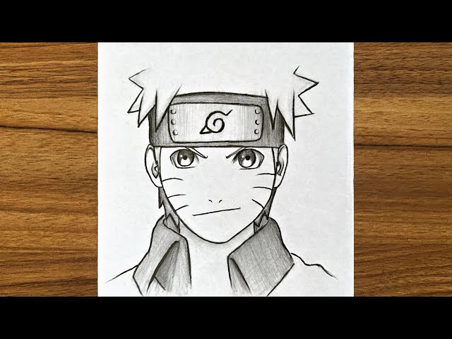How To Draw Naruto Uzumaki Step By Step Drawing Tutorial How To Draw