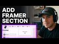 How To Add Section In Framer (2026) | Page Layout