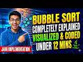 Problem 24: how to sort an array in java using Bubble sort algorithm