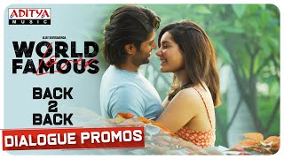 #WorldFamousLover Back To Back Dialogue Promos | Vijay Deverakonda