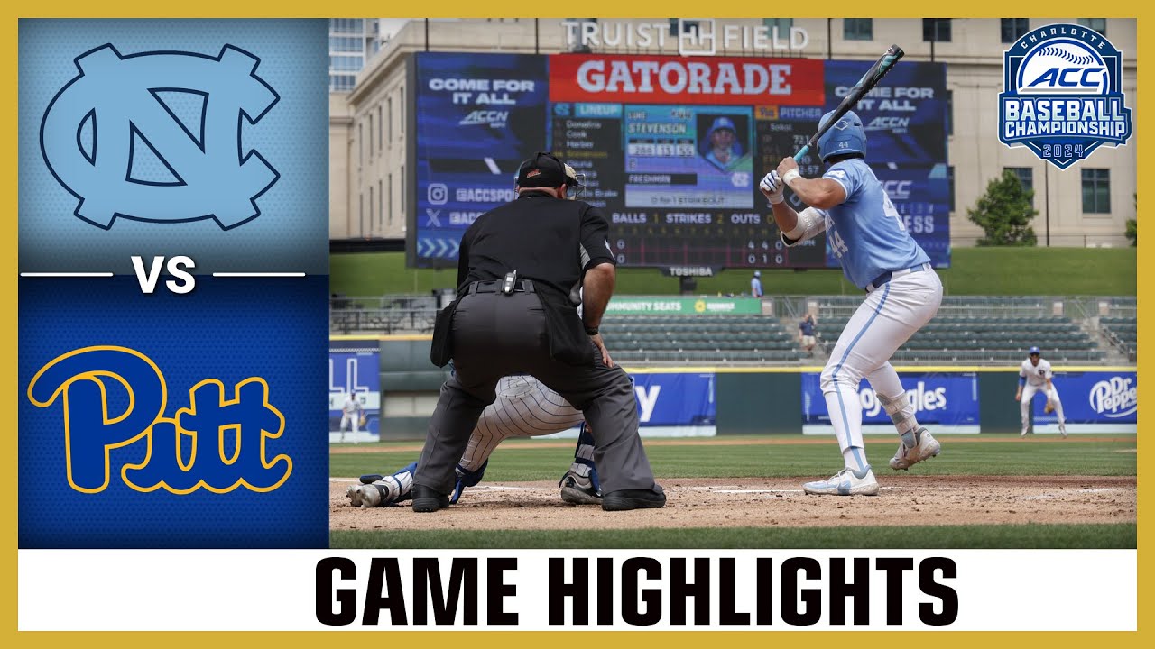 North Carolina Vs. Pitt Game Highlight | 2024 ACC Championship (Pool ...