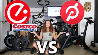 Peloton vs Echelon EX4s - COSTCO Echelon bike compared to Peloton Bike Plus!