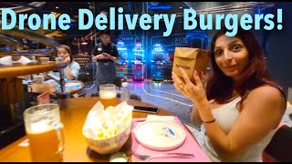 Chinese Drone Delivery Restaurant, Chongqing 重庆