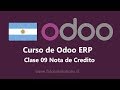 Curso Odoo 10 Argentina AFIP (Facturación Electrónica) - Clase 09 Nota de Credito