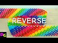 REVERSE Rainbow Dominoes