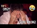 5 GONE WRONG AUDITIONS EVER ON BRITAIN'S GOT TALENT!