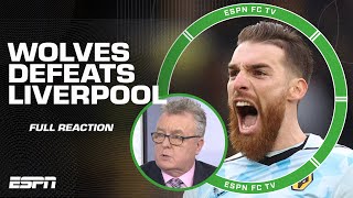 🚨 FULL REACTION 🚨 Wolves defeats Liverpool, 3-0 😳 Stevie shares his frustration | ESPN FC