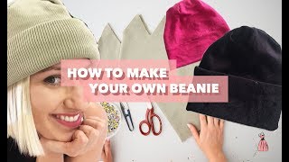 How to make a Beanie | Teach Me Fashion