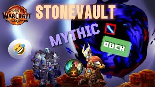 MISTWEAVER HEALER POV | MYTHIC THE STONEVAULT | TWW