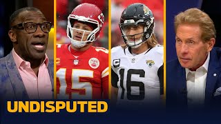 Chiefs def. Jaguars in AFC Divisional, Patrick Mahomes suffers high ankle sprain | NFL | UNDISPUTED