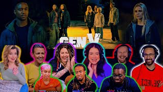 Youtubers React To STARLIGHT & A TRAIN's SHOCKING CAMEO SCENE | Gen V S2 Ep 8 ENDING Reaction Mashup