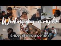 A working day in my life|Making a special announcement|Family dinner #dayinmylife #dailyvlog #work