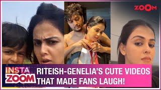 Riteish Deshmukh & Genelia D’souza’s HILARIOUS videos that made fans laugh | Bollywood News