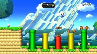 New Super Mario Bros. U -- Challenges - The Goombrat Stomp (Gold Medal)