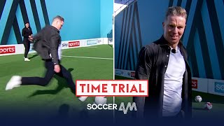 How fast can Grant Leadbitter score all 5?! 🤯🔥 | Soccer AM Pro AM Time Trial