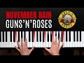 The Greatest ROCK Piano Intro Ever? (November Rain by Guns'n'Roses)