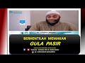 dr ZAIDUL AKBAR -  HENTIKAN MAKAN GULA PASIR  !!