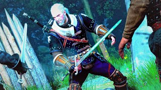 The Witcher 3 Next gen combat is actually awesome