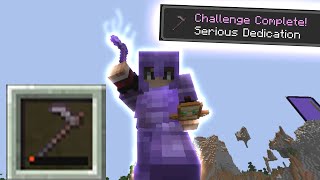 Using a Netherite Hoe Until It Breaks! (Minecraft Hardcore #20)