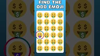Find the odd emoji 546 💚💛💜 | Shorts |