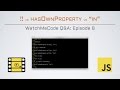 JavaScript: !! vs hasOwnProperty vs 