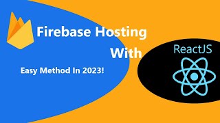How To Deploy ReactJS App To Firebase Hosting || Firebase Hosting With ReactJS