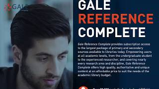 Gale Reference Complete Testimonial Video