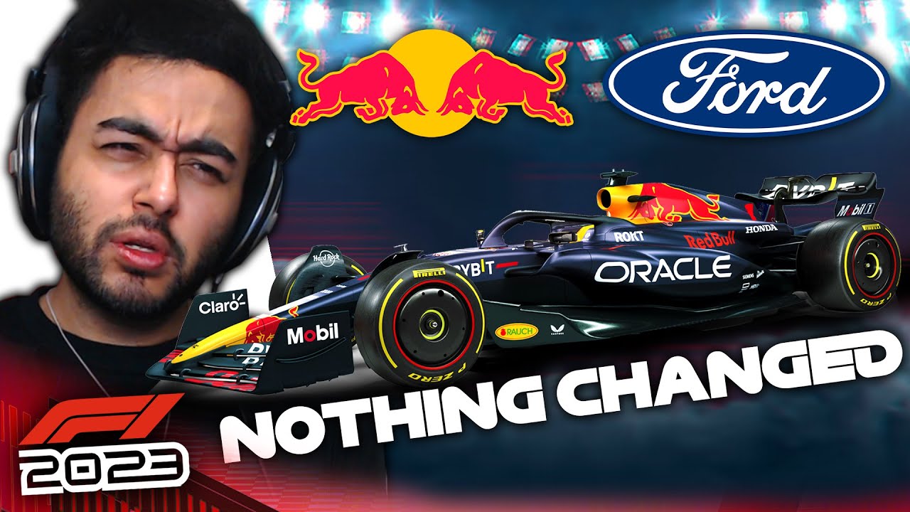 Red Bull 2023 F1 Car & RED BULL FORD POWERTRAINS REVEAL! | F1 2023 Car ...