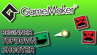 GameMaker: Studio 2 | Topdown Shooter Beginner Tutorial #1
