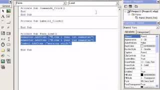 Visual Basic 6 Lec 6 control