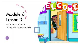 Ms. Adams- Module 6 Lesson 3- Creating scaled Bar Graphs