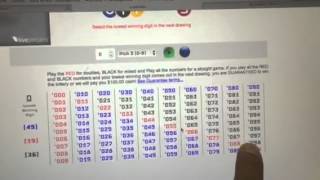LOTTODDS: NJ Pick 3 - Guaranteed Win - Evening - Day 6