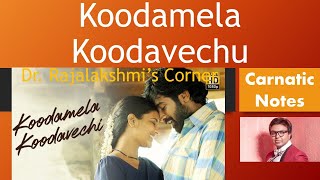 Koodamela Koodavechu | Rummy | DImman | Carnatic Notes | Veena Tutorial | Swarams | DrRajalakshmi