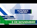 Noticieros CABLERV: Edición Matutina - 5 de noviembre del 2024