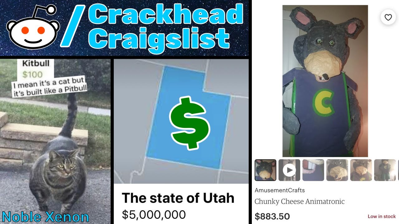 R Crackheadcraigslist Selling A Whole State For 5 Million Best